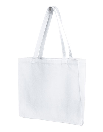 Halfar | Shopper Mall - white, 34 x 37 x 13 cm
