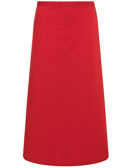 Karlowsky | Bistro Apron Ibiza - red (cca pantone 186c), 110 x 90 cm