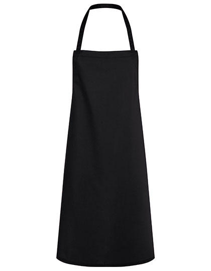 Karlowsky | Bib Apron Faro - black (cca pantone 419c), 75 x 95 cm