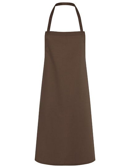 Karlowsky | Bib Apron Faro - light brown (cca pantone 438c), 75 x 95 cm