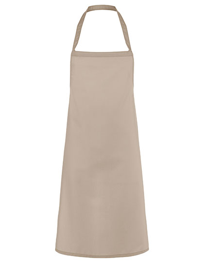 Karlowsky | Bib Apron Faro - sand (cca pantone 7529c), 75 x 95 cm