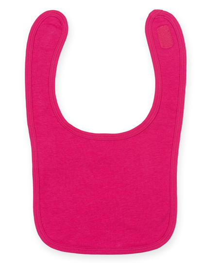 Larkwood | Plain And Contrast Bib - fuchsia, Univerzální
