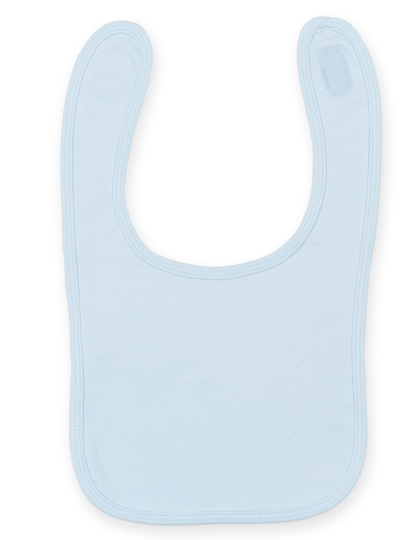 Larkwood | Plain And Contrast Bib - pale blue, Univerzální
