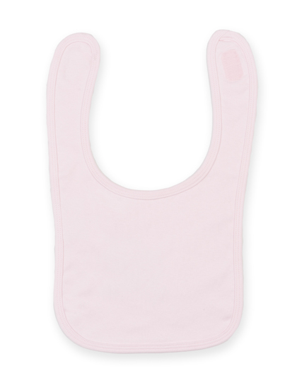 Larkwood | Plain And Contrast Bib - pale pink, Univerzální