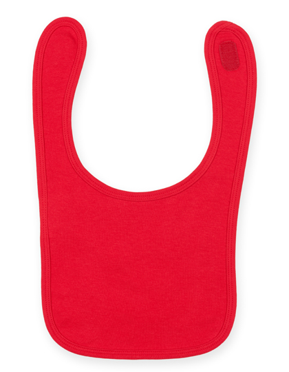 Larkwood | Plain And Contrast Bib - red, Univerzální