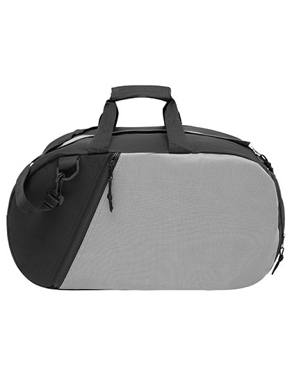 L-merch | Sports Bag Relax - black / grey, 52 x 28 x 27 cm