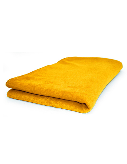 L-merch | Picnic Blanket - yellow, 180 x 110 cm