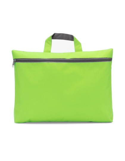 L-merch | Seminar Bag Nassau - lime green, 40 x 30,5 cm