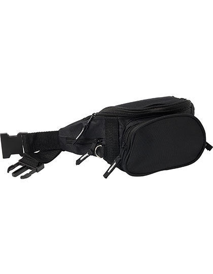 L-merch | Waist Bag - black, 31 x 10 x 9 cm