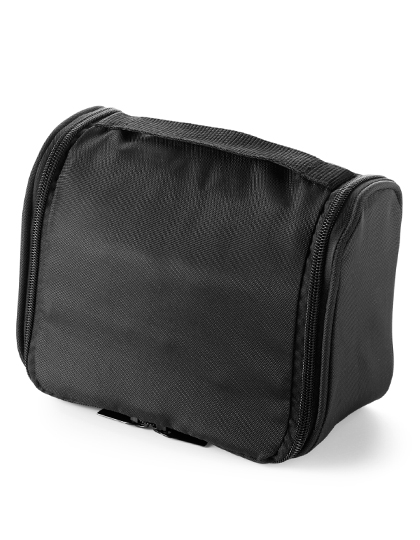 L-merch | Wash Bag Alicante - black, 9,5 x 19 x 16 cm