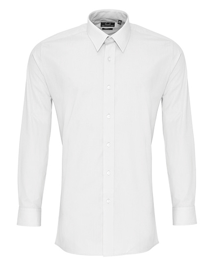 Premier | Men´s LS Fitted Poplin Shirt