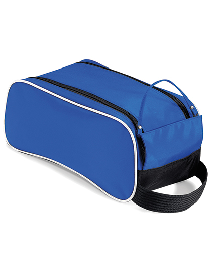Quadra | Teamwear Shoe Bag - bright royal / black / white, 35 x 16 x 18 cm