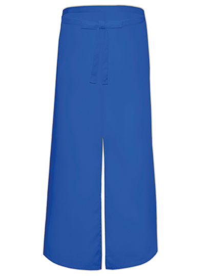 Link Kitchen Wear | Bistro Apron With Split - royal, 100 x 100 cm