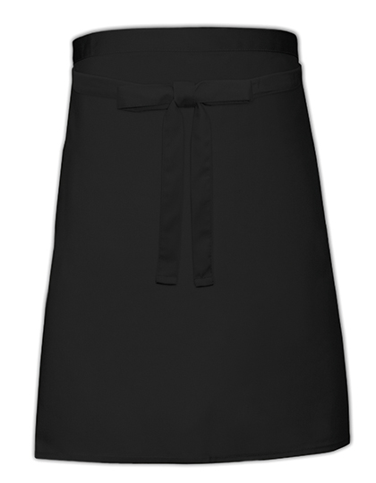 Link Kitchen Wear | Baker´s Apron - black, 90 x 50 cm
