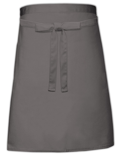 Link Kitchen Wear | Baker´s Apron - dark grey (cca pantone 431), 90 x 50 cm