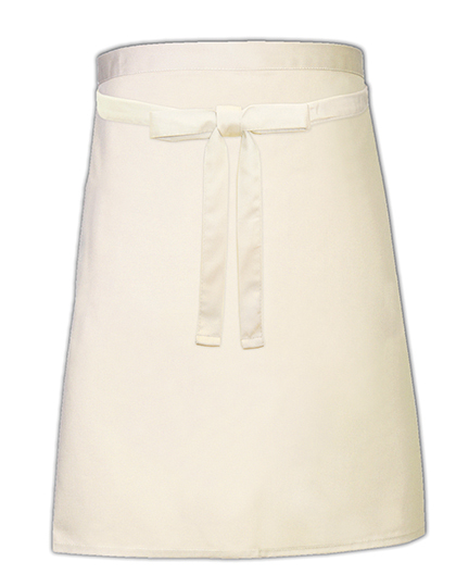 Link Kitchen Wear | Baker´s Apron - natural (cca pantone 7499), 90 x 50 cm
