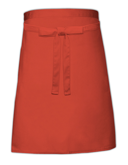 Link Kitchen Wear | Baker´s Apron - terracotta (cca pantone 4840), 90 x 50 cm