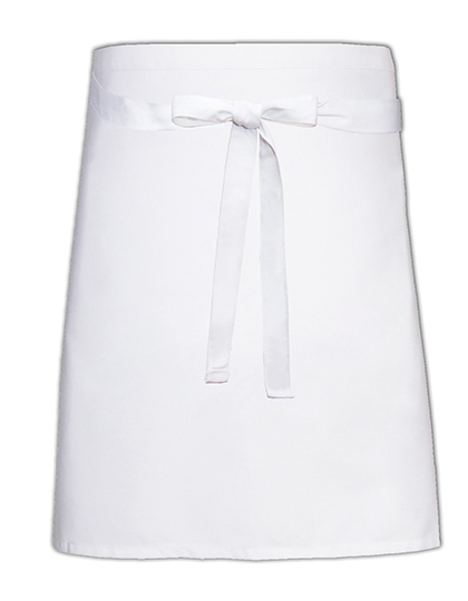 Link Kitchen Wear | Baker´s Apron - white, 90 x 50 cm