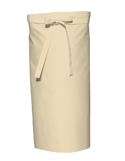 Link Kitchen Wear | Cook´s Apron - natural (cca pantone 7499), 100 x 70 cm