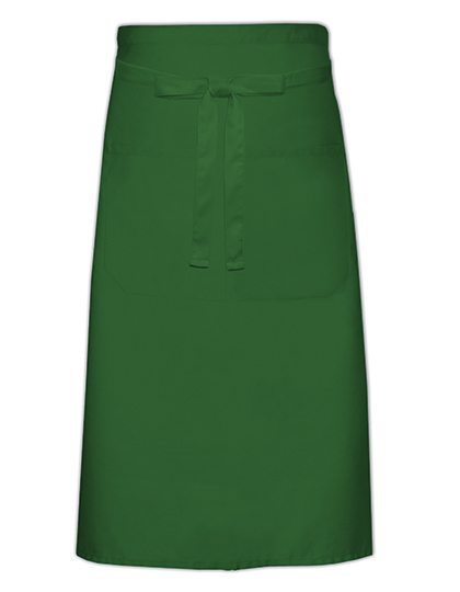 Link Kitchen Wear | Cook´s Apron With Pocket - bottle green, 100 x 70 cm