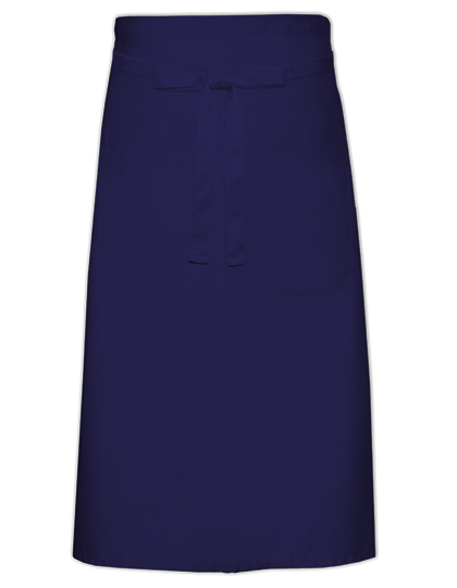Link Kitchen Wear | Cook´s Apron With Pocket - navy, 100 x 70 cm