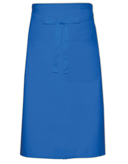 Link Kitchen Wear | Cook´s Apron With Pocket - royal, 100 x 70 cm