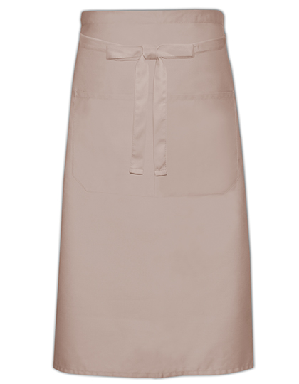 Link Kitchen Wear | Cook´s Apron With Pocket - sand, 100 x 70 cm