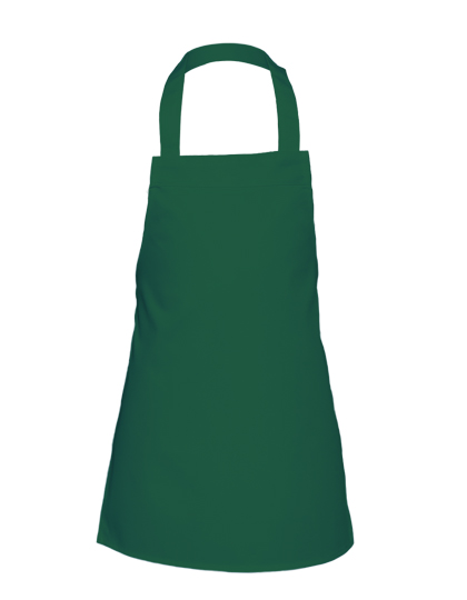 Link Kitchen Wear | Kids´ Barbecue Apron - bottle green, 50 x 60 cm