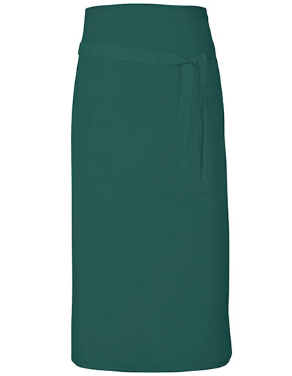 Link Kitchen Wear | Terras Apron - bottle green (cca pantone 560), 90 x 80 cm
