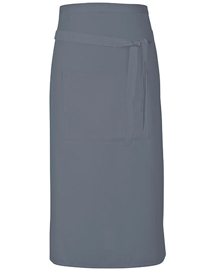 Link Kitchen Wear | Terras Apron - dark grey (cca pantone 431), 90 x 80 cm
