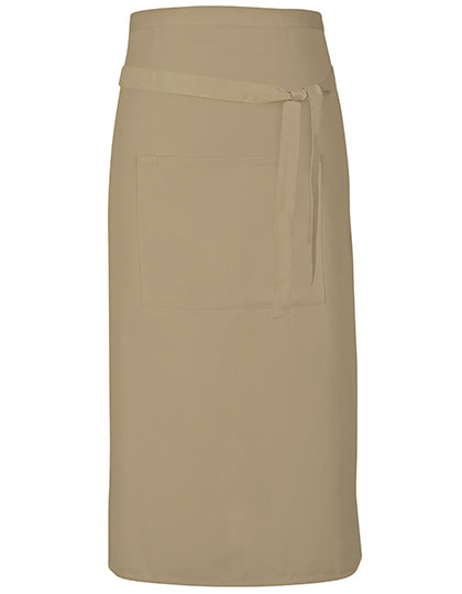 Link Kitchen Wear | Terras Apron - khaki (cca pantone 7503), 90 x 80 cm