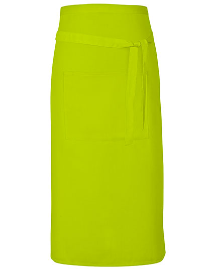 Link Kitchen Wear | Terras Apron - lime (cca pantone 382), 90 x 80 cm