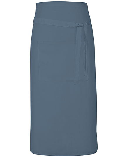 Link Kitchen Wear | Terras Apron - postman grey (cca pantone 7545), 90 x 80 cm
