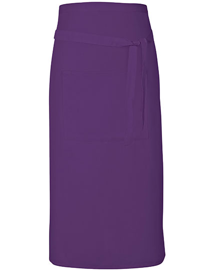 Link Kitchen Wear | Terras Apron - purple (cca pantone 269), 90 x 80 cm