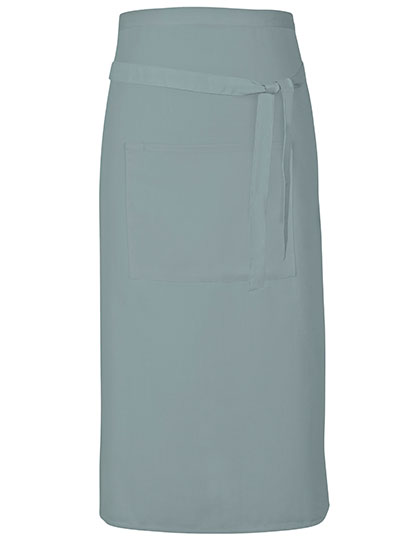 Link Kitchen Wear | Terras Apron - sage (cca pantone 5497), 90 x 80 cm