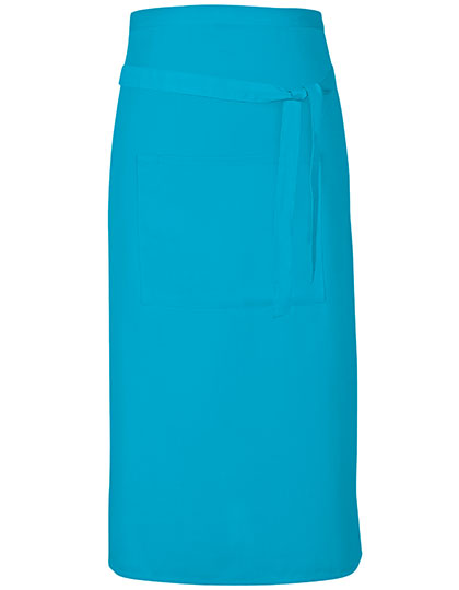 Link Kitchen Wear | Terras Apron - turquoise (cca pantone 312), 90 x 80 cm