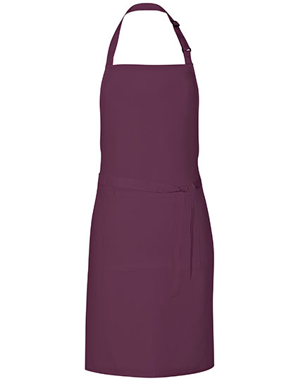 Link Kitchen Wear | Grill Apron - aubergine (cca pantone 5115), 72 x 85 cm