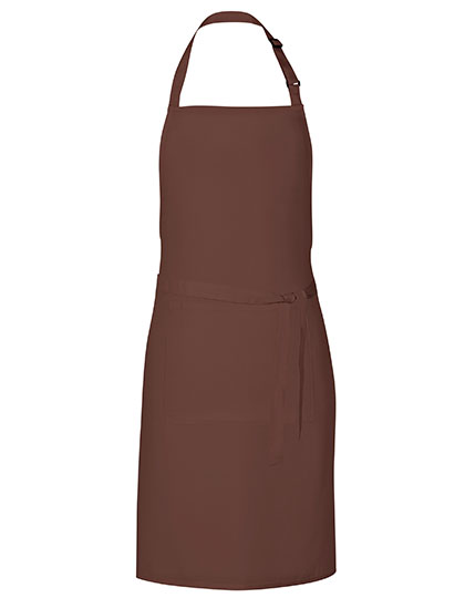 Link Kitchen Wear | Grill Apron - brown (cca pantone 476), 72 x 85 cm