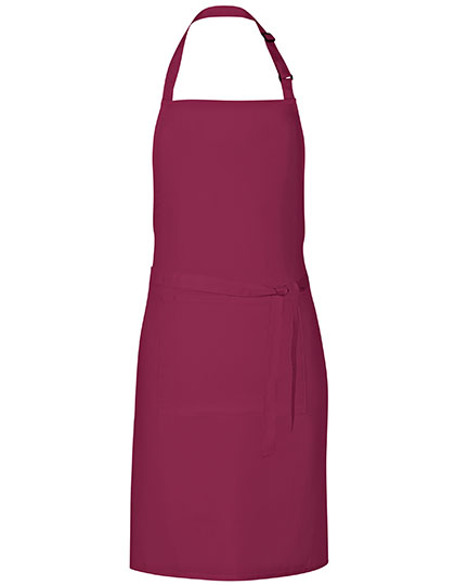 Link Kitchen Wear | Grill Apron - burgundy (cca pantone 216), 72 x 85 cm