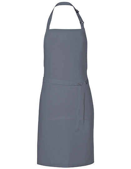 Link Kitchen Wear | Grill Apron - dark grey (cca pantone 431), 72 x 85 cm