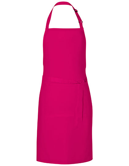 Link Kitchen Wear | Grill Apron - hot pink (cca pantone 241c), 72 x 85 cm