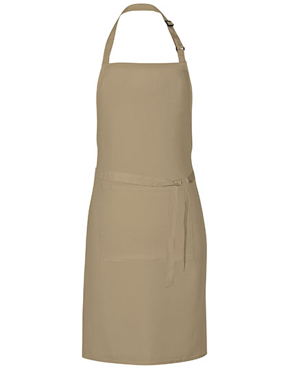 Link Kitchen Wear | Grill Apron - khaki (cca pantone 7503), 72 x 85 cm