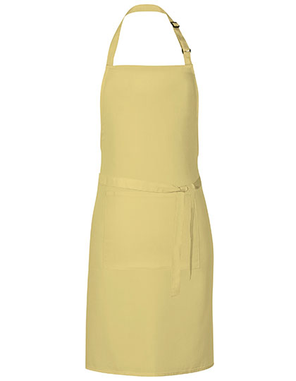 Link Kitchen Wear | Grill Apron - lemon (cca pantone 127), 72 x 85 cm