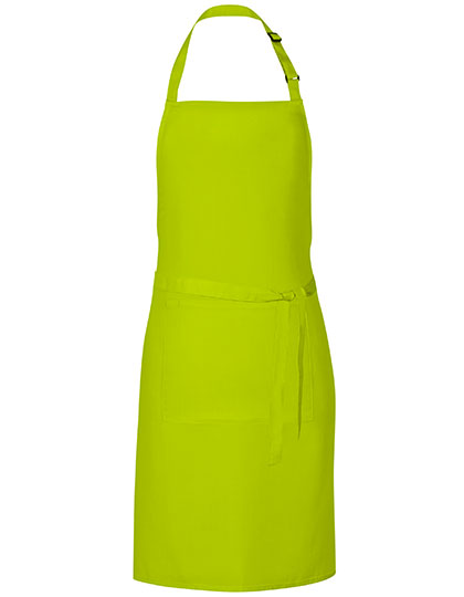 Link Kitchen Wear | Grill Apron - lime (cca pantone 382), 72 x 85 cm