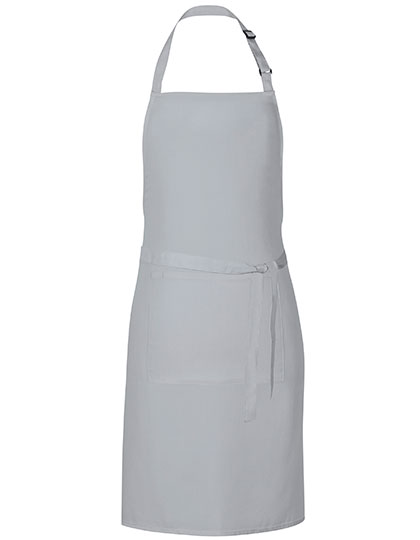 Link Kitchen Wear | Grill Apron - pale grey (silver) (cca pantone 428), 72 x 85 cm