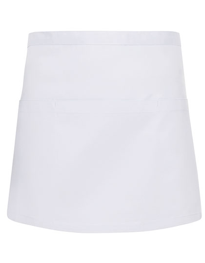 Karlowsky | Waist Apron Basic With Pocket - white, 60 x 35 cm