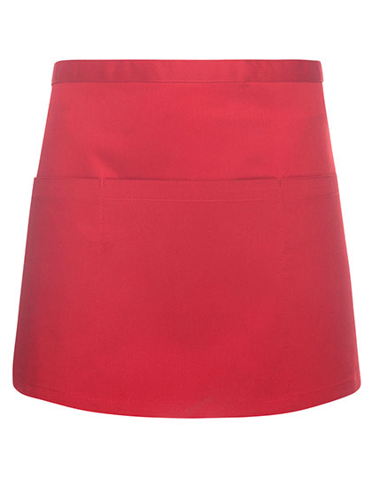 Karlowsky | Waist Apron Basic With Pocket - red (cca pantone 186c), 60 x 35 cm