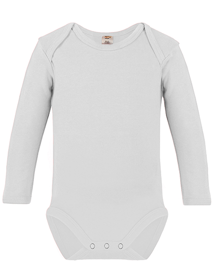 Link Kids Wear | LS Baby Bodysuit - white,