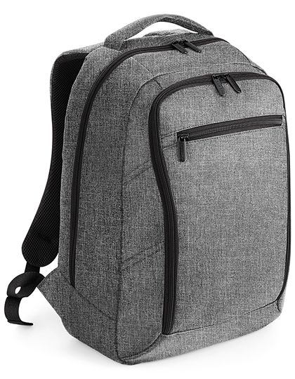 Quadra | Executive Digital Backpack - grey marl, 33 x 44 x 17 cm