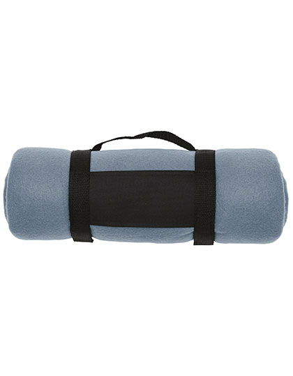 L-merch | Fleece Blanket Winchester - grey, 162 x 125 cm